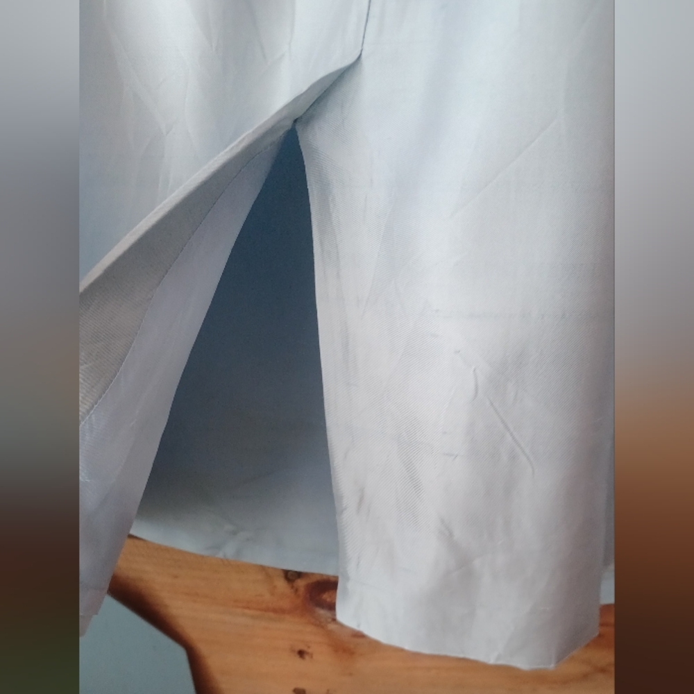 Light Blue Embroidered Dress - Picture 9 of 9